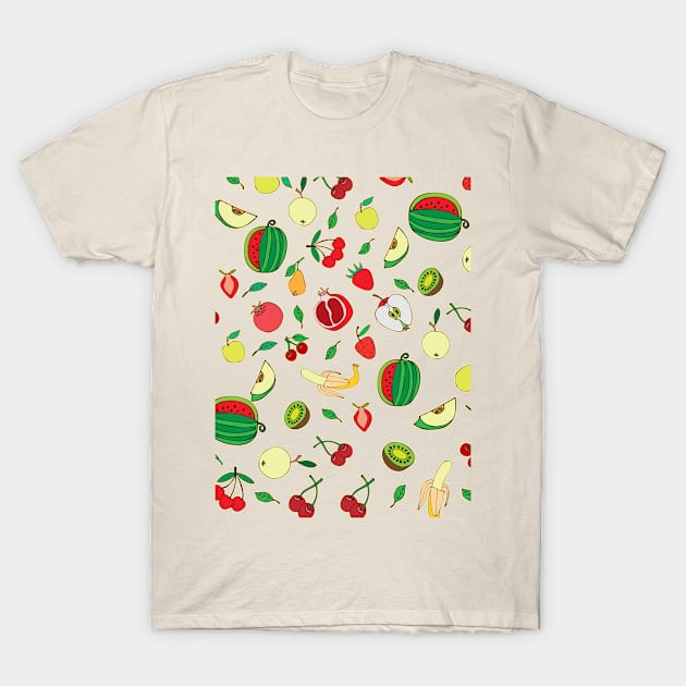 Fruits T-Shirt by Ba-Da-Boo